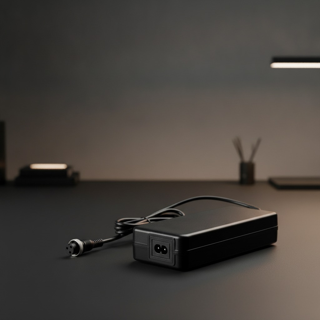 54,6V 2A Ladegerät mit 100-Stecker für 48V Lithium-Akkus