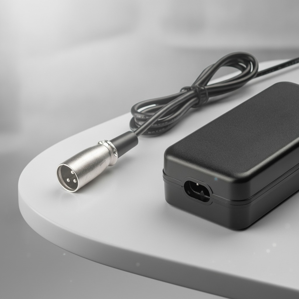 شاحن دراجة كهربائية 42 فولت 2 أمبير XLR