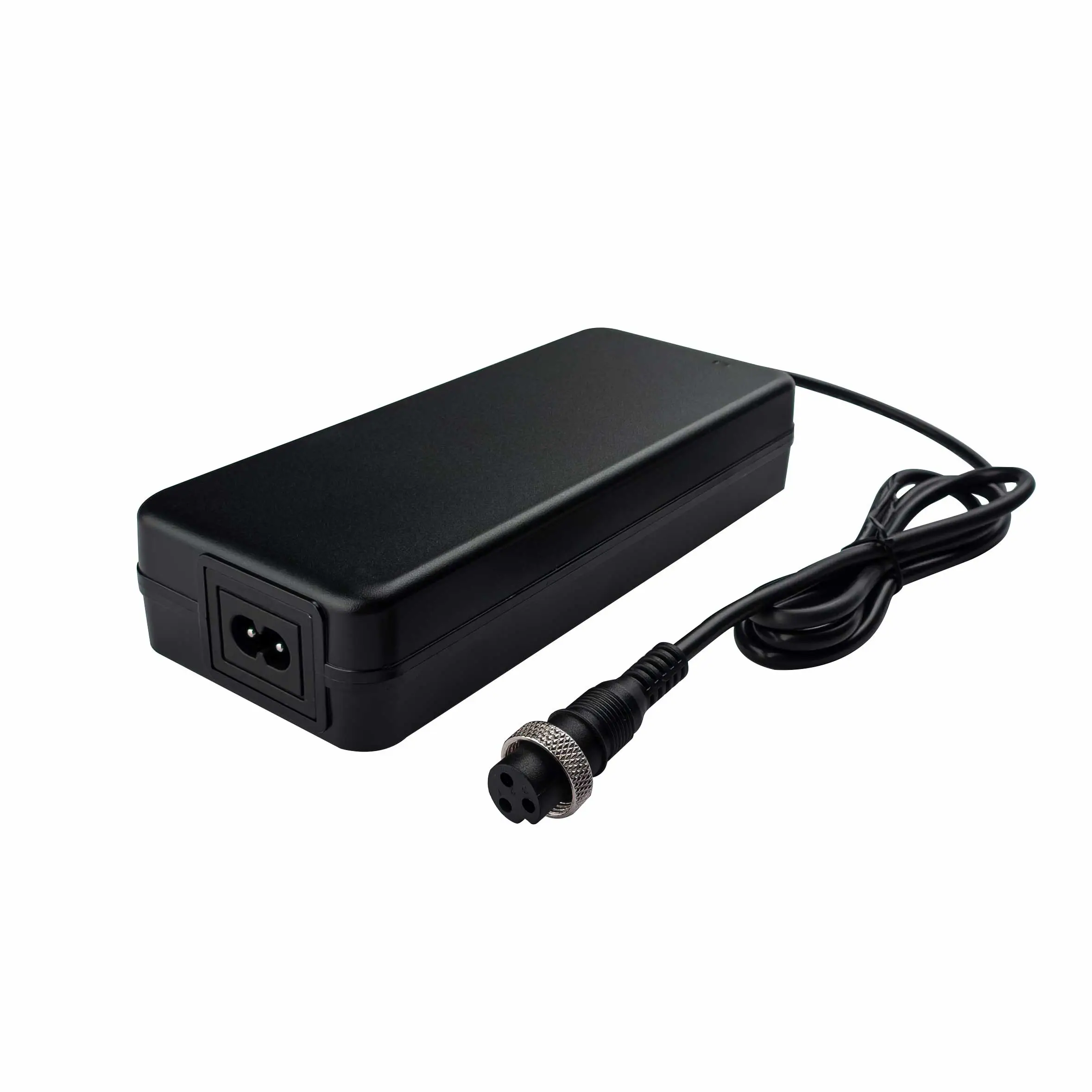Produktbild eines 54,6V 2A Lithium-Elektroroller-Ladegeräts für Käufer