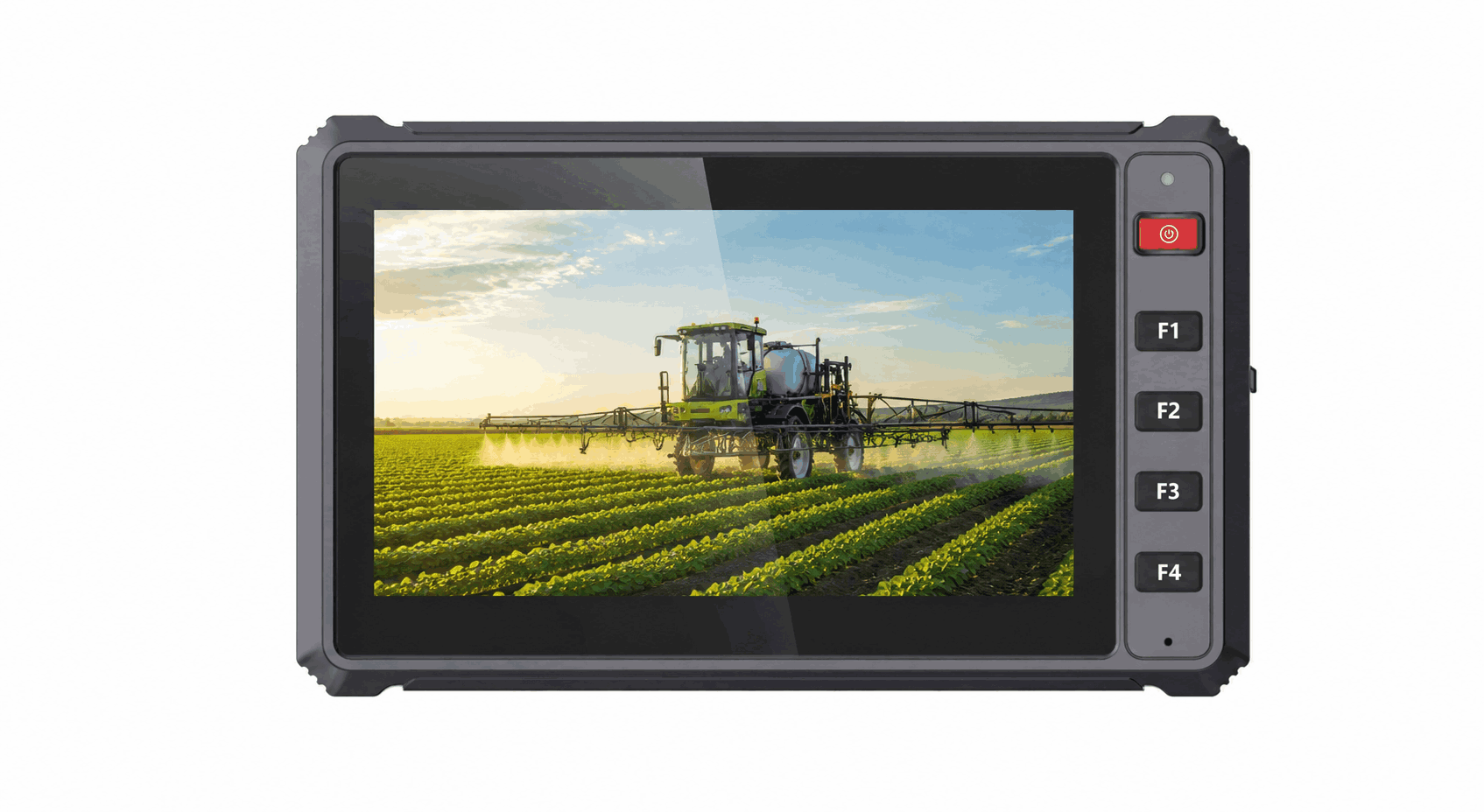 PDS T7 compact rugged vehicle computer with a complete operator display