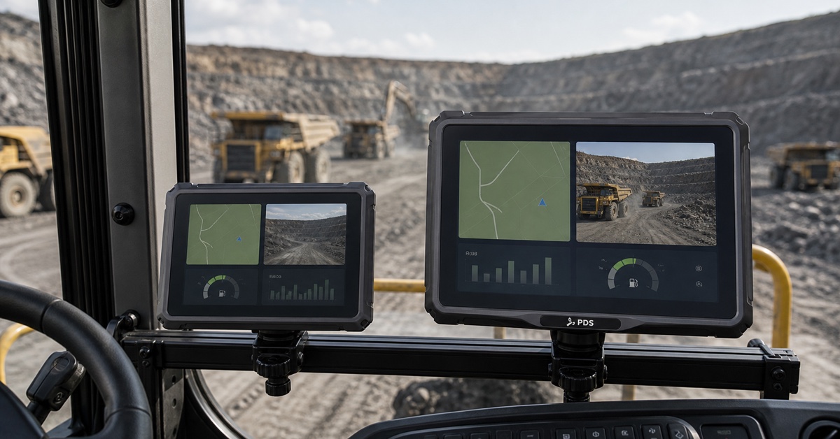 10-Inch vs 12-Inch Vehicle Computers for Industrial Fleets | PDS Technology