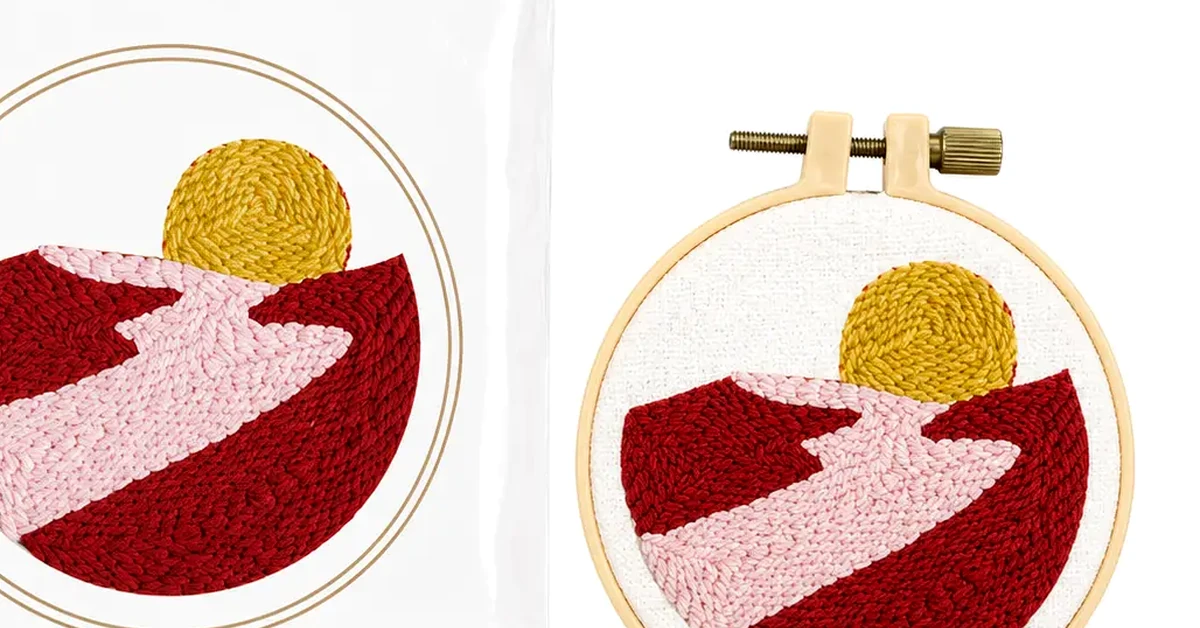 punch needle kits for workshops session plan