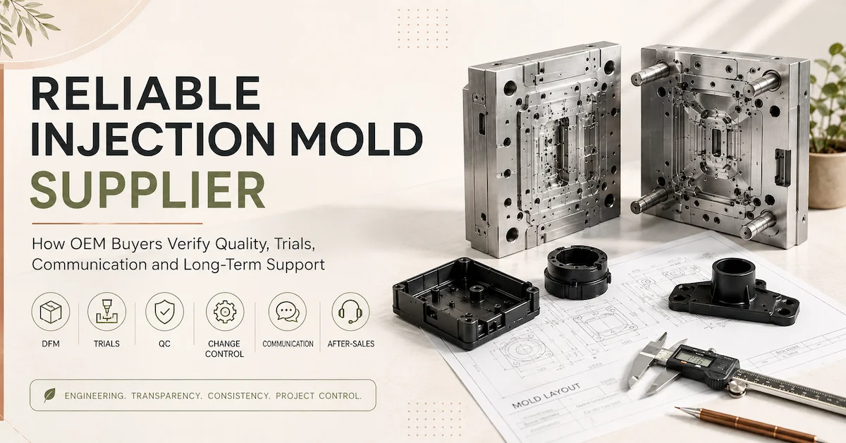Reliable injection mold supplier for OEM