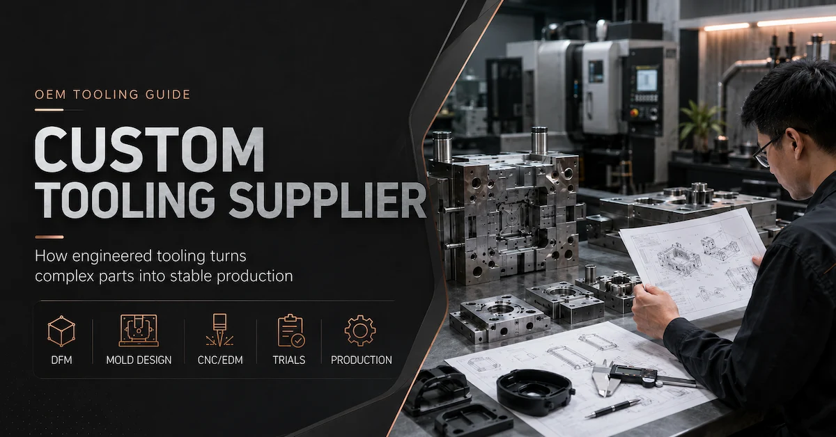 Custom tooling supplier for OEM molds
