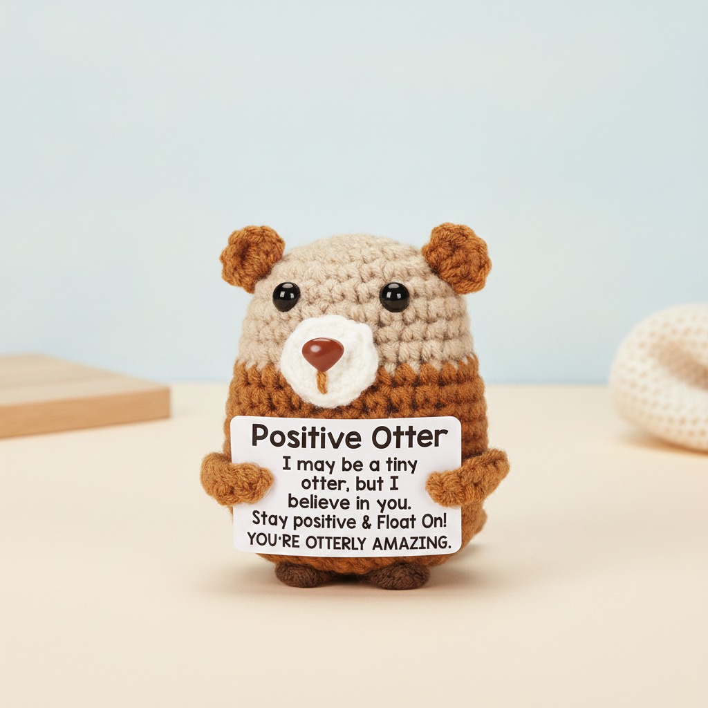 crochet amigurumi otter