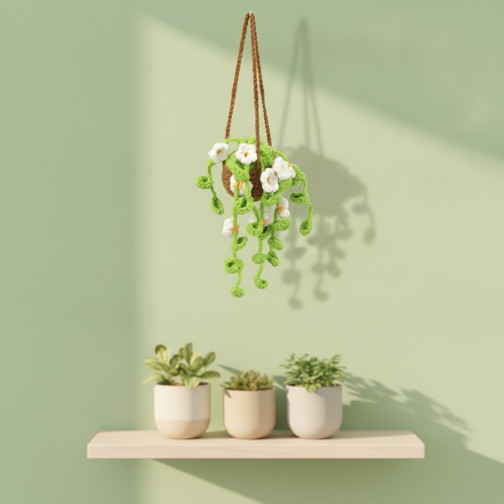crochet car hanging decoration wholesale