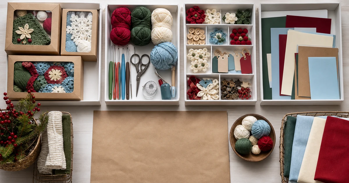 seasonal crochet kits wholesale residue ledger with finished packs shared components and retired artwork trays