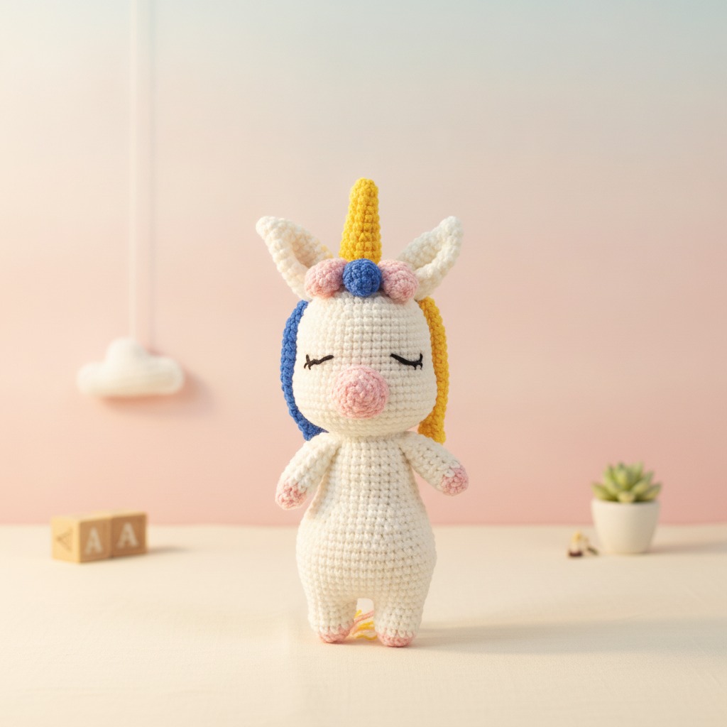 licorne au crochet en gros