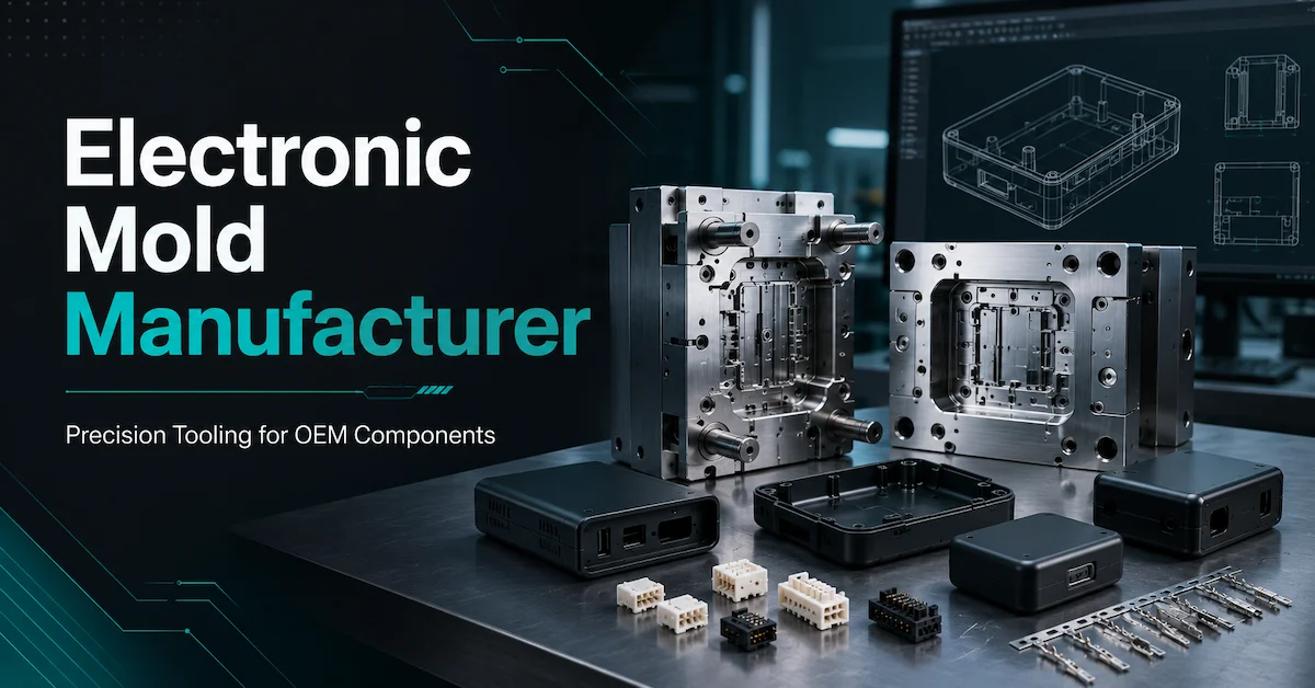 Electronic Mold Manufacturer Guide: How to Choose a Reliable Partner for Precision Components