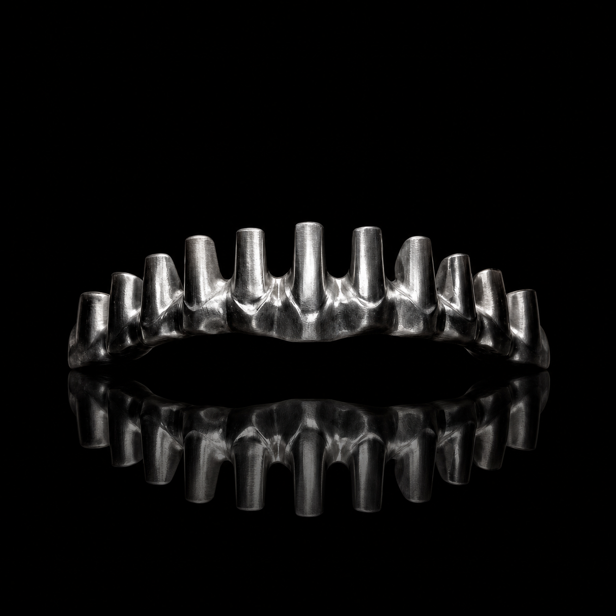 CAD/CAM Titanium Framework