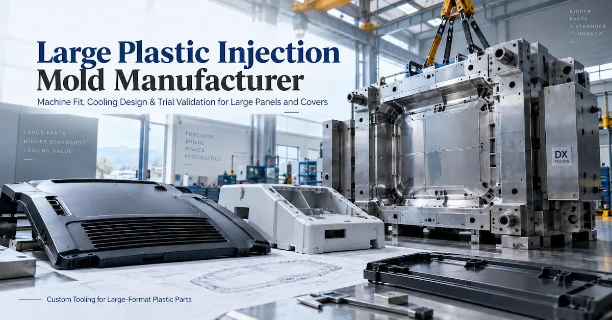 large plastic injection mold manufacturer