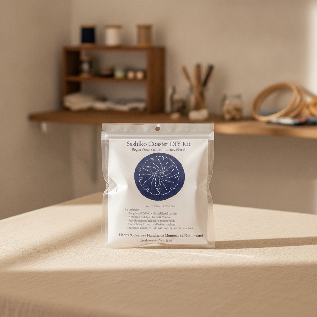 Kit de posavasos sashiko para hacer tú mismo (venta al por mayor)