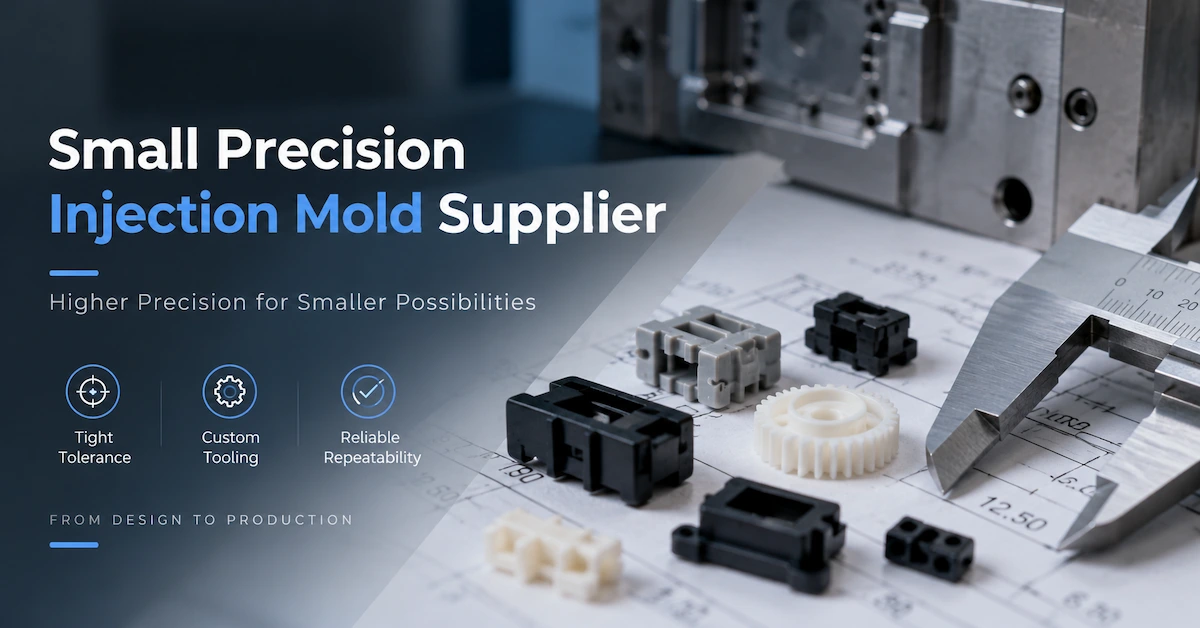 Small precision injection mold supplier for OEM parts