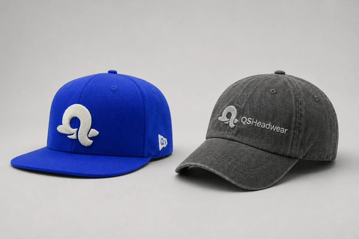 Snapback and dad hat retail silhouettes