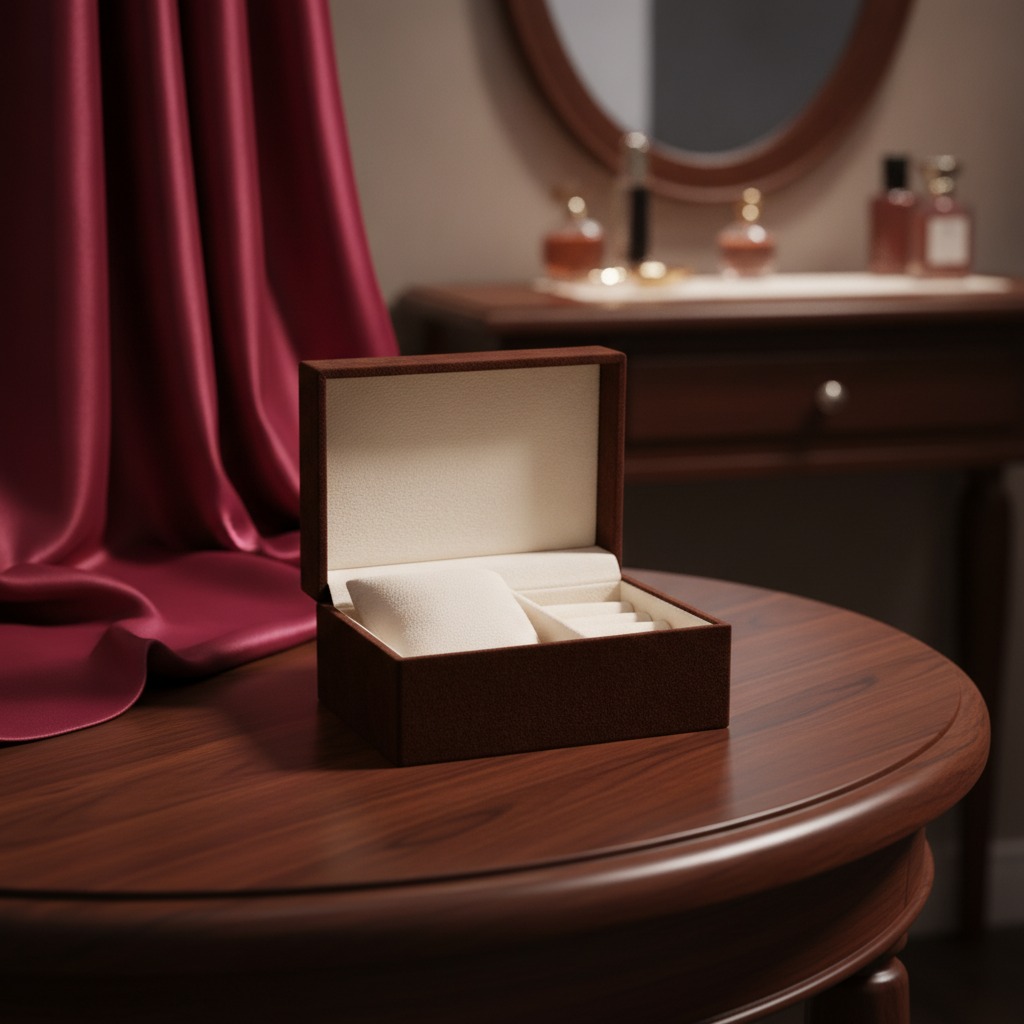 Luxury Velvet Watch & Ring Display Case