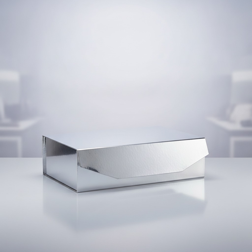 Custom White Gift Box for Retail Presentation and Product Protection
