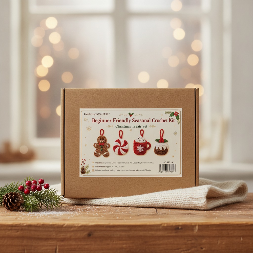 Kit de ganchillo navideño al por mayor