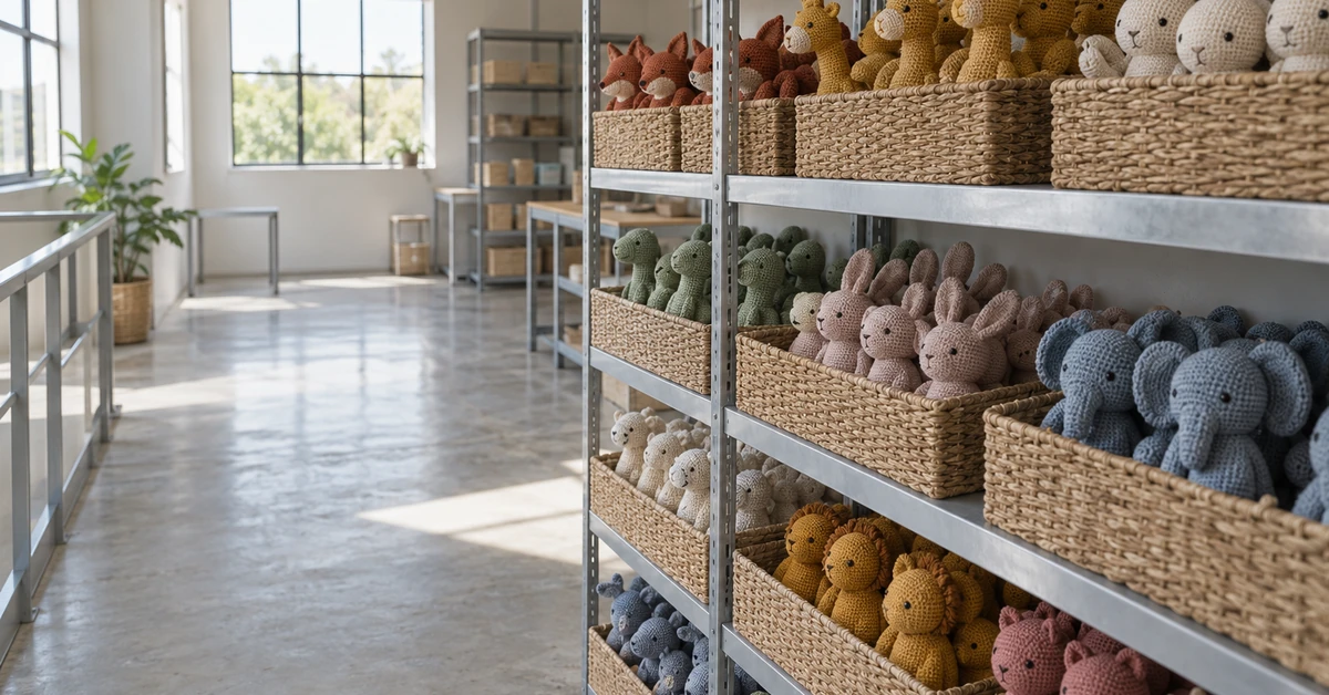 Dos libros de contabilidad: Fabricante de kits de amigurumi a crochet | Onehourcrafts