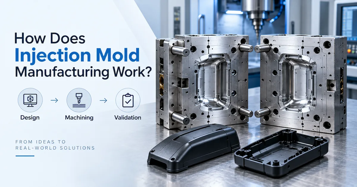 How Does Injection Mold Manufacturing Work? Complete Process From Design to Production