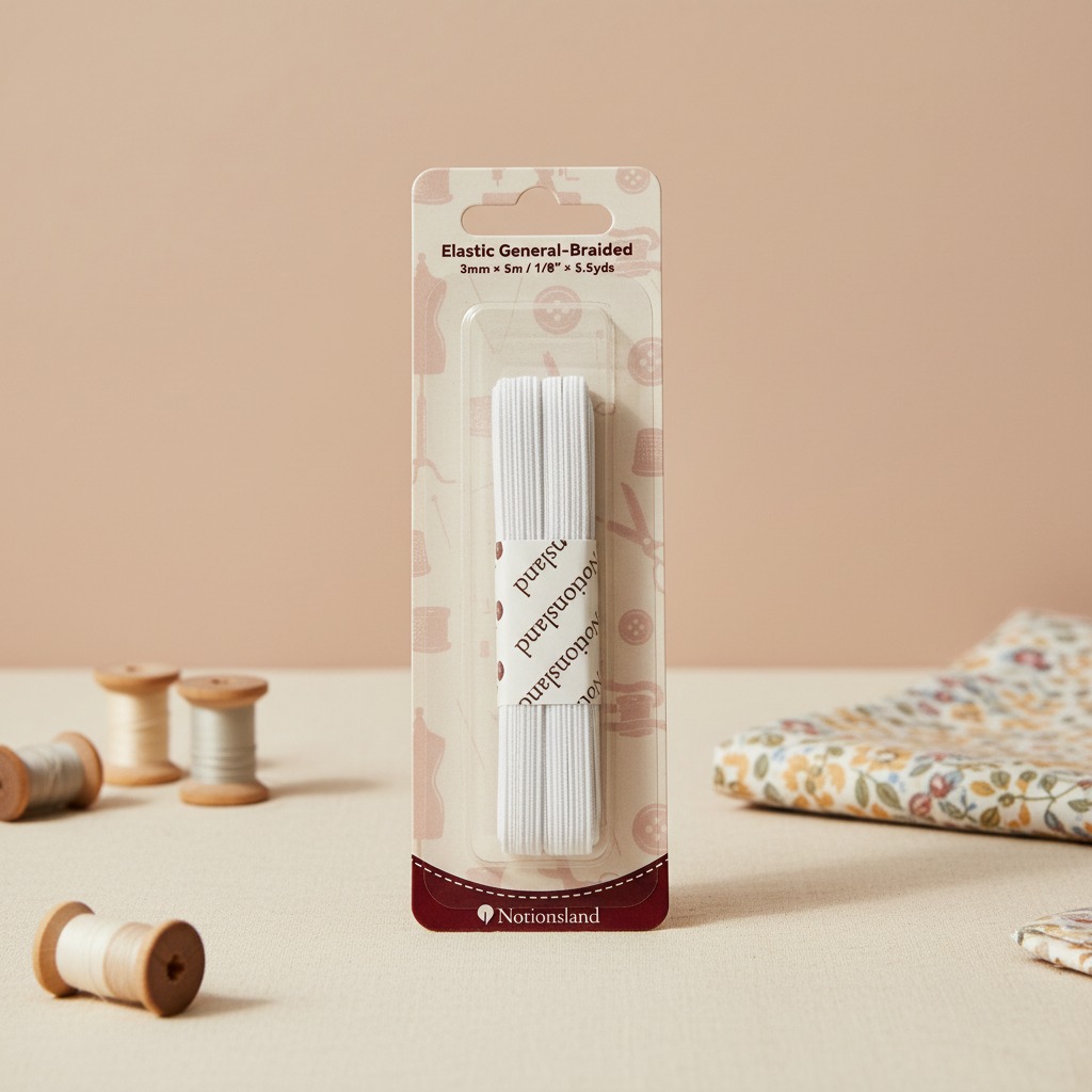 Élastique tressé pour ceintures et sous-vêtements (Le