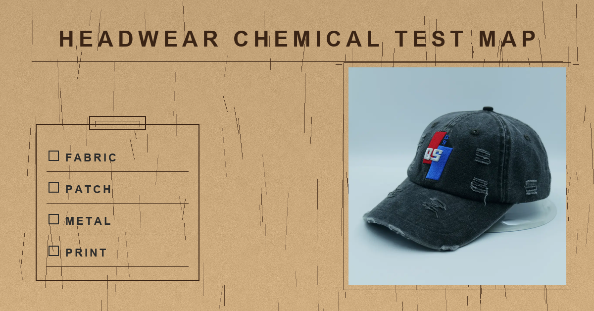 Which Chemical Tests Does a Headwear Order Need? Map Each Component Before Booking