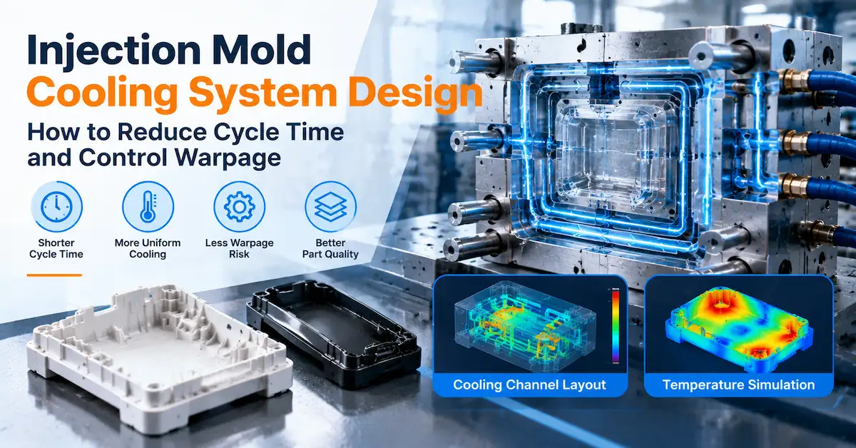 injection mold cooling system