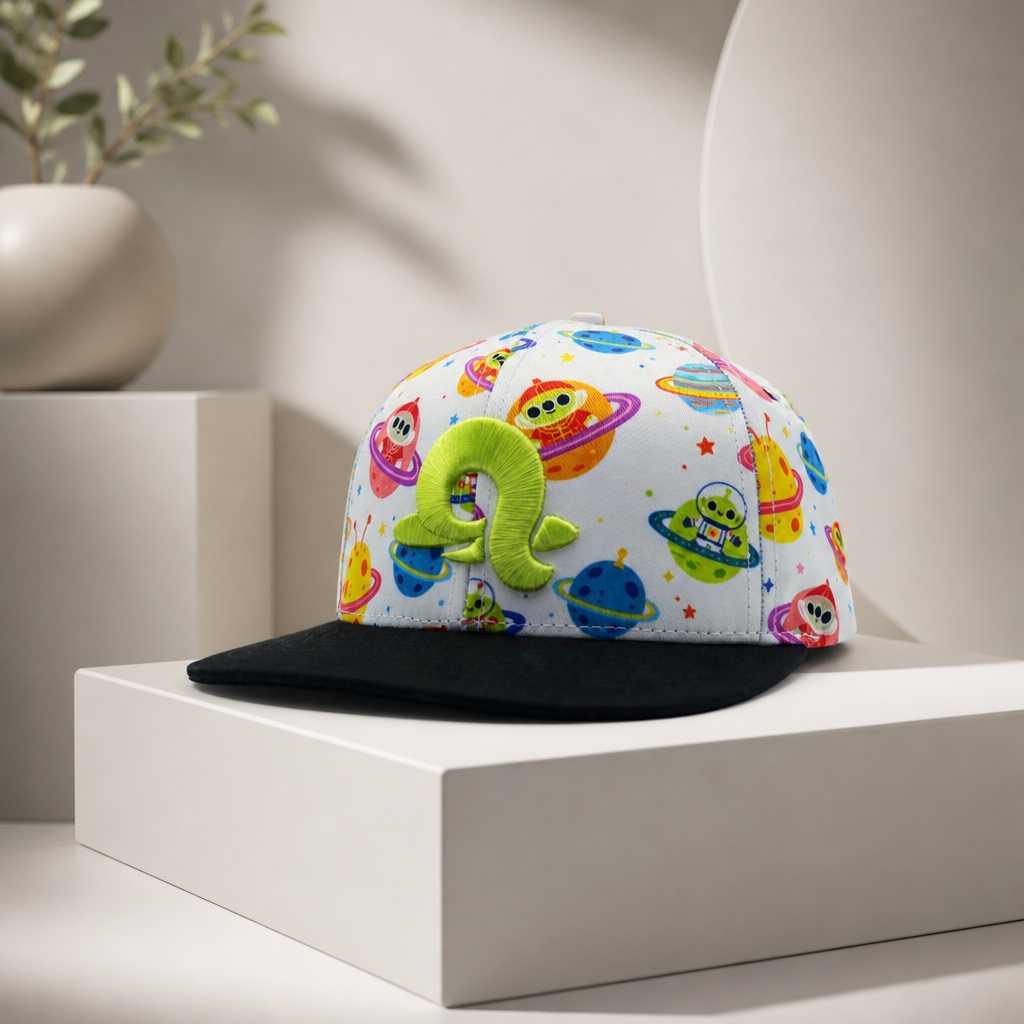 Premium-Streetstyle-Kappe mit 3D-Stickerei