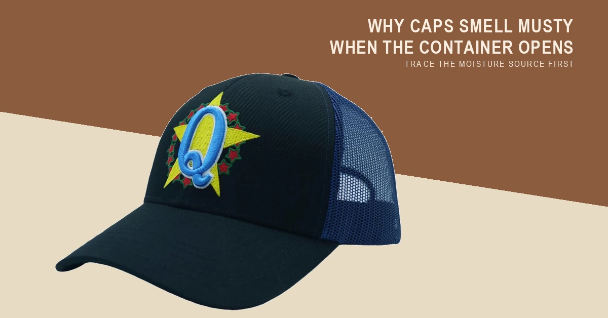 Why Caps Smell Musty When the Container Opens